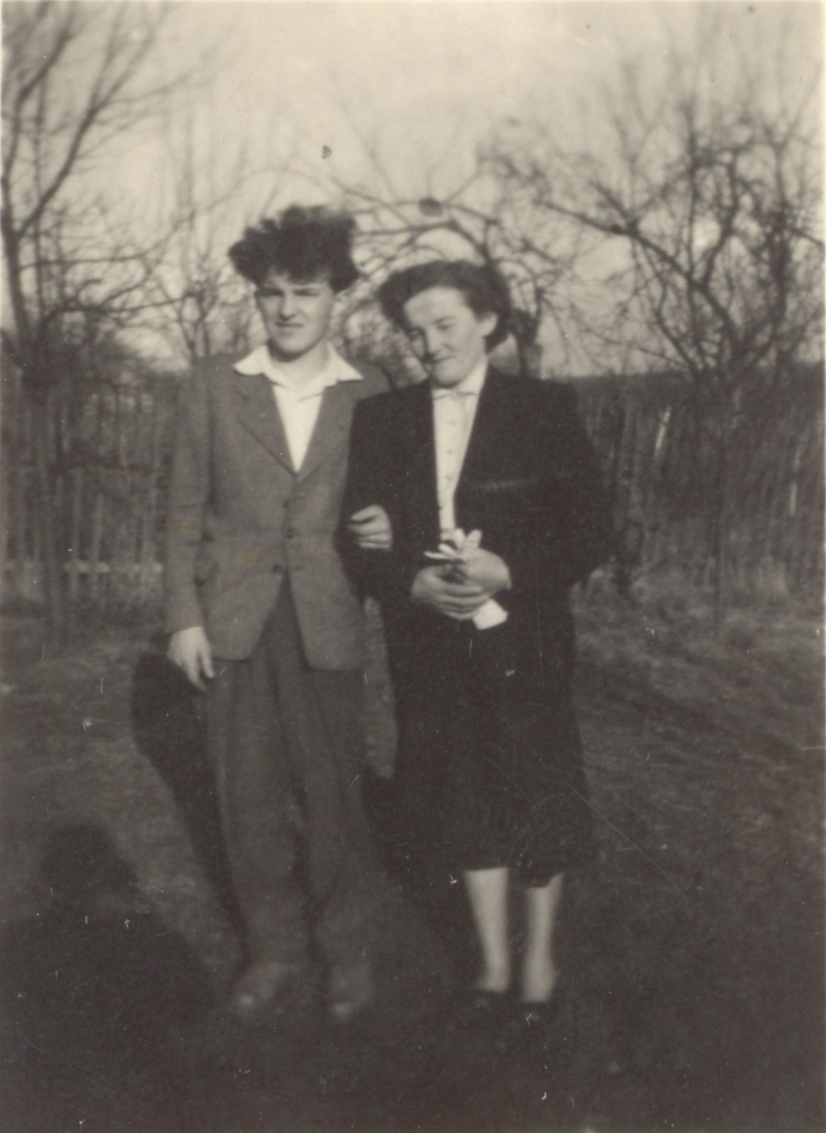 tatínek s babičkou