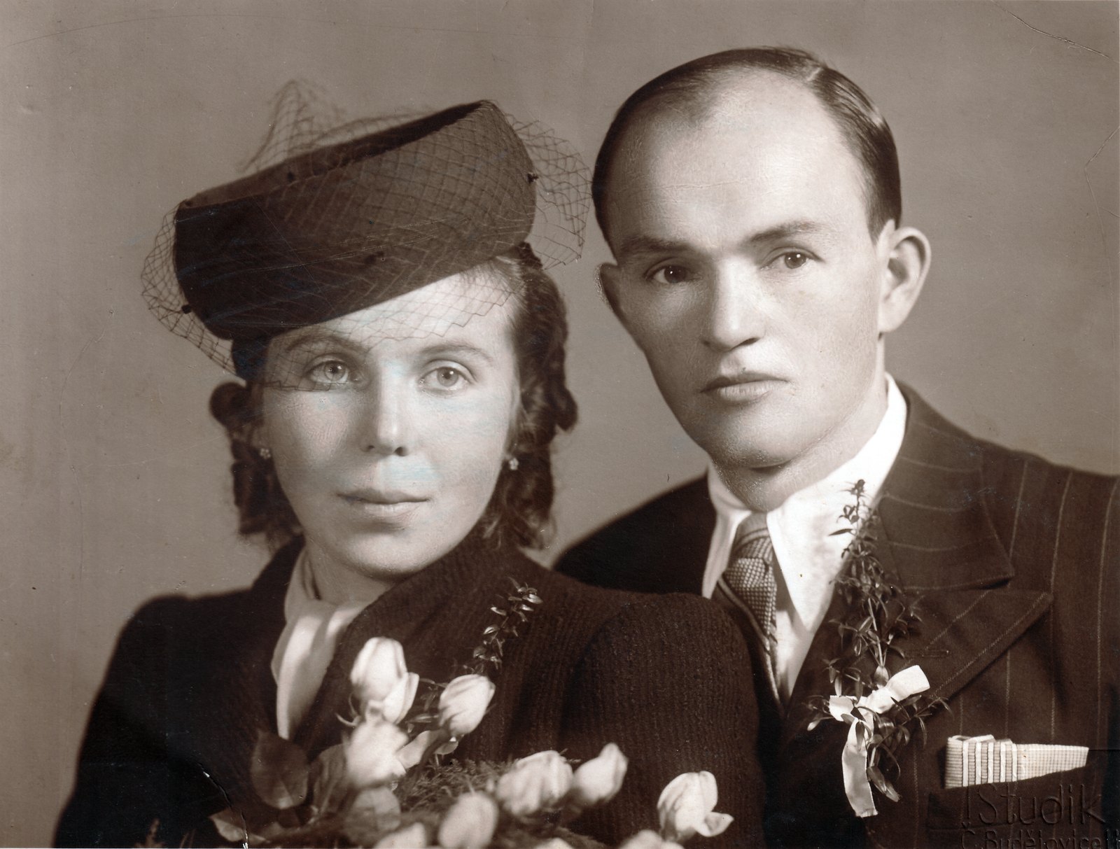 1947 Bláža a Adolf Ihlovi