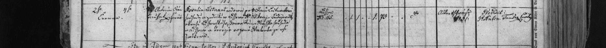 Úmrtí Rozálie Laitnantové roz. Maškové (1853)