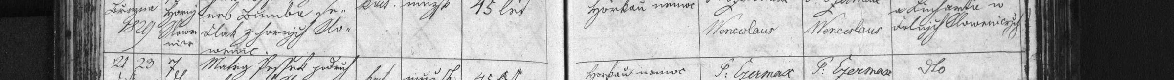 Úmrtí Matěje Peška (1829)